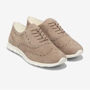 Cole Haan Zerogrand Irish Coffee Ivory Size 8 Oxfords